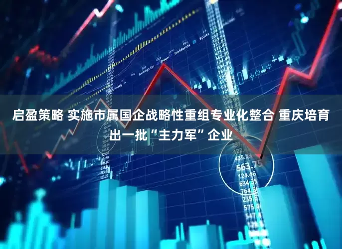 启盈策略 实施市属国企战略性重组专业化整合 重庆培育出一批“主力军”企业